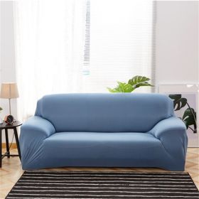 Solid Corner Sofa Covers Couch Slipcovers Elastica Material Sofa Skin Protector Cover Sofa Armchair (Option: 10-Three seat)