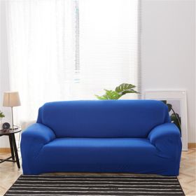 Solid Corner Sofa Covers Couch Slipcovers Elastica Material Sofa Skin Protector Cover Sofa Armchair (Option: 5-PillowcaseÃ—2)