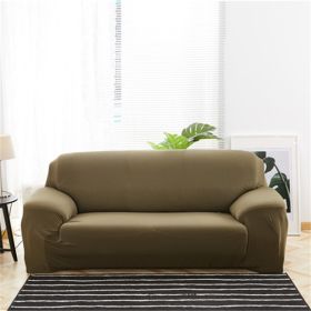 Solid Corner Sofa Covers Couch Slipcovers Elastica Material Sofa Skin Protector Cover Sofa Armchair (Option: 8-PillowcaseÃ—2)