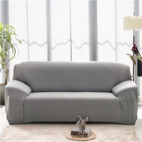 Solid Corner Sofa Covers Couch Slipcovers Elastica Material Sofa Skin Protector Cover Sofa Armchair (Option: 9-PillowcaseÃ—2)