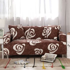 Printed Sofa Cushion Sofa Cover Sofa Cover (Option: S-3 seater)