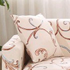 Printed Sofa Cushion Sofa Cover Sofa Cover (Option: P-45x45 pillowcase x2)